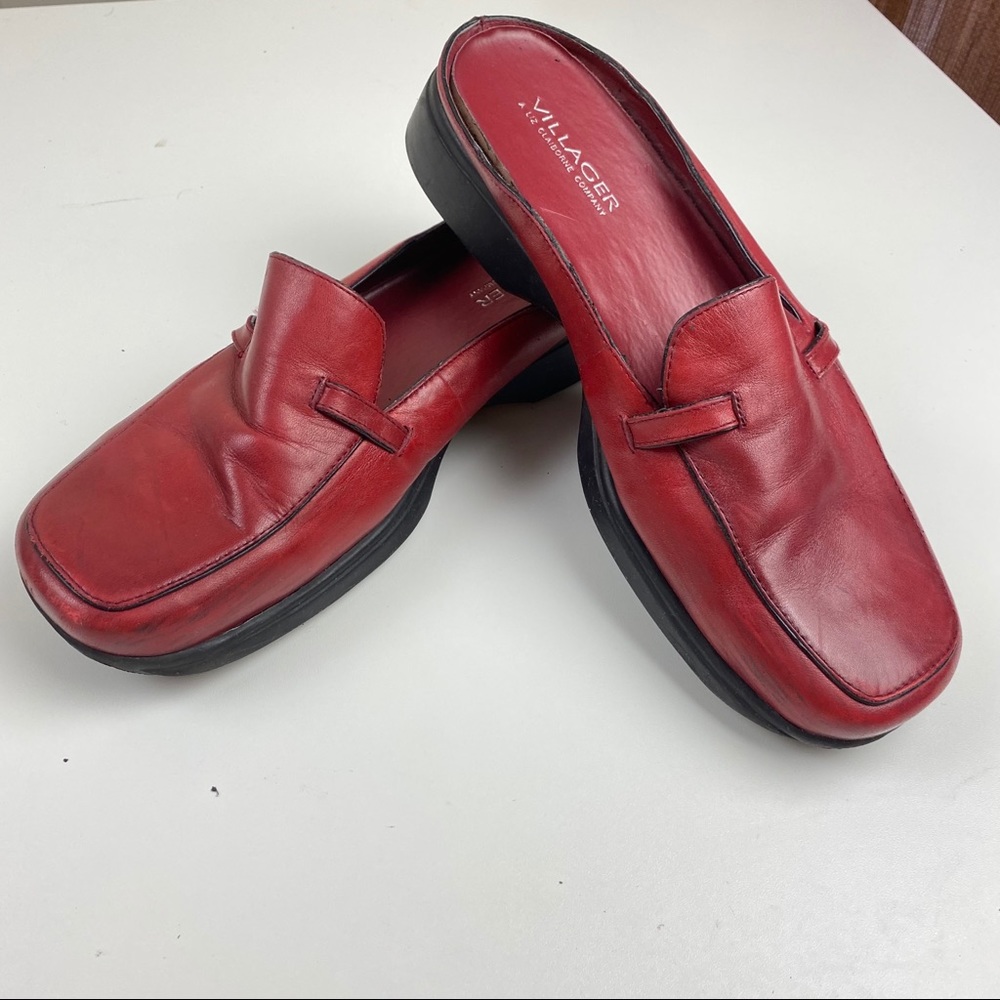 EUC Women’s Villager Liz Claiborne Red Shoes
